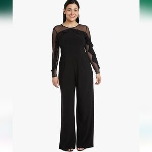 RM Richards Ruffled Jumpsuits